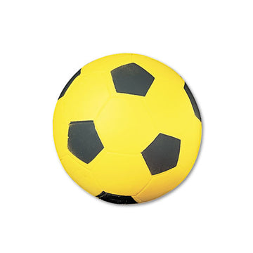 Champion Sports Coated Foam Sport Ball, For Soccer, Playground Size, Yellow freeshipping - TVN Wholesale